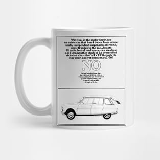 1960s FRENCH ESTATE CAR - advert Mug